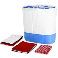 DB003 Mini-Waschmaschine Schleuder 2kg 11 DB003 Mini-Waschmaschine Schleuder 2kg -Klarstein Verkaufsgeschäft 10006738 yy 0005 ambient oneconcept mnw db003