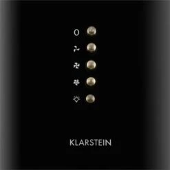 Lumio Primo Retro-Dunstabzugshaube 60cm 490 M³/h LED-Leuchten -Klarstein Verkaufsgeschäft 10022115 yy 0005 detail Klarstein Noir Retro Dunstabzugshaube