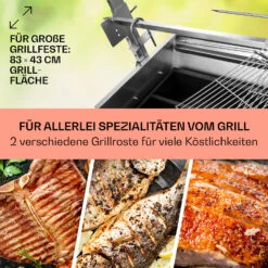 Sauenland Spanferkelgrill Mit Elektromotor Drehspieß -Klarstein Verkaufsgeschäft 10026798 de 0004 usp