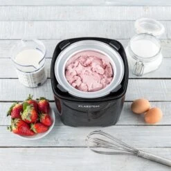 Creamberry Eiscremebereiter Flaschenkühler Frozen Yogurt Maschine 1,5l -Klarstein Verkaufsgeschäft 10028924 yy 0005 ambient Klarstein Creamberry Eisbereiter reedit