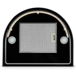 Lumio Neo Retro-Dunstabzugshaube 60cm 610m³/h A Edelstahl Schwarz -Klarstein Verkaufsgeschäft 10030274 yy 0003 titel back Klarstein Lumio Neo Retro Dunstabzugshaube