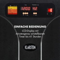 Fruit Jerky 14 Dörrautomat 1000W 30 Bis 70 °C 14 Etagen LC-Display -Klarstein Verkaufsgeschäft 10031317 de 0003 logo