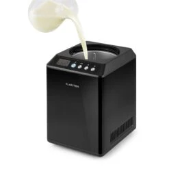 Vanilly Sky Family Eiscremebereiter Frozen Yoghurt 250W 2,5l Schwarz -Klarstein Verkaufsgeschäft 10031848 yy 0005 detail Klarstein Vanilly Sky Family Eiscremebereiter schwarz