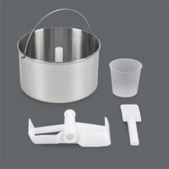 Vanilly Sky Family Eiscremebereiter Frozen Yoghurt 250W 2,5l Schwarz -Klarstein Verkaufsgeschäft 10031848 yy 0007 detail Klarstein Vanilly Sky Family Eiscremebereiter schwarz