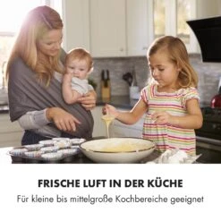 Sabia 90 Dunstabzugshaube 90cm 600m³/h LEDs 3 Leistungsstufen Schwarz -Klarstein Verkaufsgeschäft 10032292 de 0003 logo