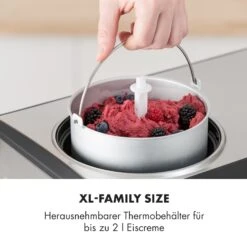 Dolce Bacio Eiscremebereiter Kompressor 2l LCD-Display Touch Edelstahl 13 Dolce Bacio Eiscremebereiter Kompressor 2l LCD-Display Touch Edelstahl -Klarstein Verkaufsgeschäft 10032322 de 0004 logo