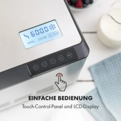 Dolce Bacio Eiscremebereiter Kompressor 2l LCD-Display Touch Edelstahl 15 Dolce Bacio Eiscremebereiter Kompressor 2l LCD-Display Touch Edelstahl -Klarstein Verkaufsgeschäft 10032322 de 0006 logo