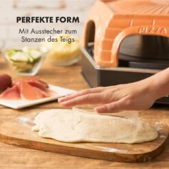 Capricciosa Pizzaofen 1500W Abdeckung Aus Terracotta Warmhaltefunktion -Klarstein Verkaufsgeschäft 10032597 de 0003 logo
