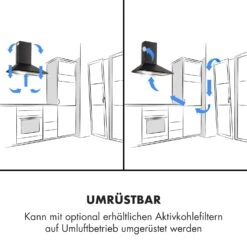Zugspitze 60 Dunstabzugshaube Wandhaube 65W 310m³/h LED 10 Zugspitze 60 Dunstabzugshaube Wandhaube 65W 310m³/h LED -Klarstein Verkaufsgeschäft 10032681 de 0003 logo