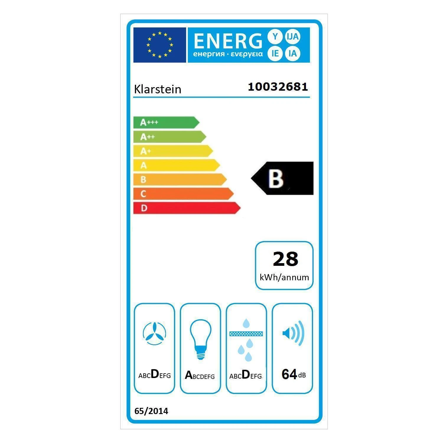 Zugspitze 60 Dunstabzugshaube Wandhaube 65W 310m³/h LED 8 Zugspitze 60 Dunstabzugshaube Wandhaube 65W 310m³/h LED – Bild 8