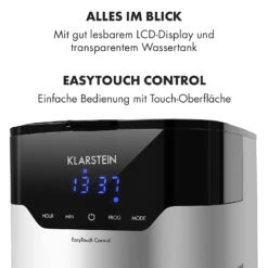 Kaffeemaschine Arabica 800W EasyTouch Control Silber/schwarz 11 Kaffeemaschine Arabica 800W EasyTouch Control Silber/schwarz -Klarstein Verkaufsgeschäft 10032772 de 0005 logo