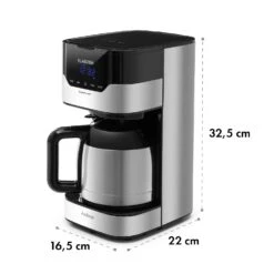 Kaffeemaschine Arabica 800W EasyTouch Control Silber/schwarz 13 Kaffeemaschine Arabica 800W EasyTouch Control Silber/schwarz -Klarstein Verkaufsgeschäft 10032772 yy 0007 logo