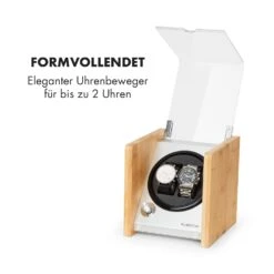 Hanoi 2 Uhrenbeweger, 2 Uhren, 3 Geschwindigkeiten, 4 Modi, Bambus 10 Hanoi 2 Uhrenbeweger, 2 Uhren, 3 Geschwindigkeiten, 4 Modi, Bambus -Klarstein Verkaufsgeschäft 10032797 de 0003 logo