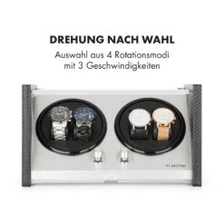 Tokyo 4 Uhrenbeweger, 4 Uhren, 3 Geschwindigkeiten, 4 Modi, Schwarz 11 Tokyo 4 Uhrenbeweger, 4 Uhren, 3 Geschwindigkeiten, 4 Modi, Schwarz -Klarstein Verkaufsgeschäft 10032800 de 0004 logo