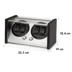 Tokyo 4 Uhrenbeweger, 4 Uhren, 3 Geschwindigkeiten, 4 Modi, Schwarz 15 Tokyo 4 Uhrenbeweger, 4 Uhren, 3 Geschwindigkeiten, 4 Modi, Schwarz -Klarstein Verkaufsgeschäft 10032800 yy 0008 logo