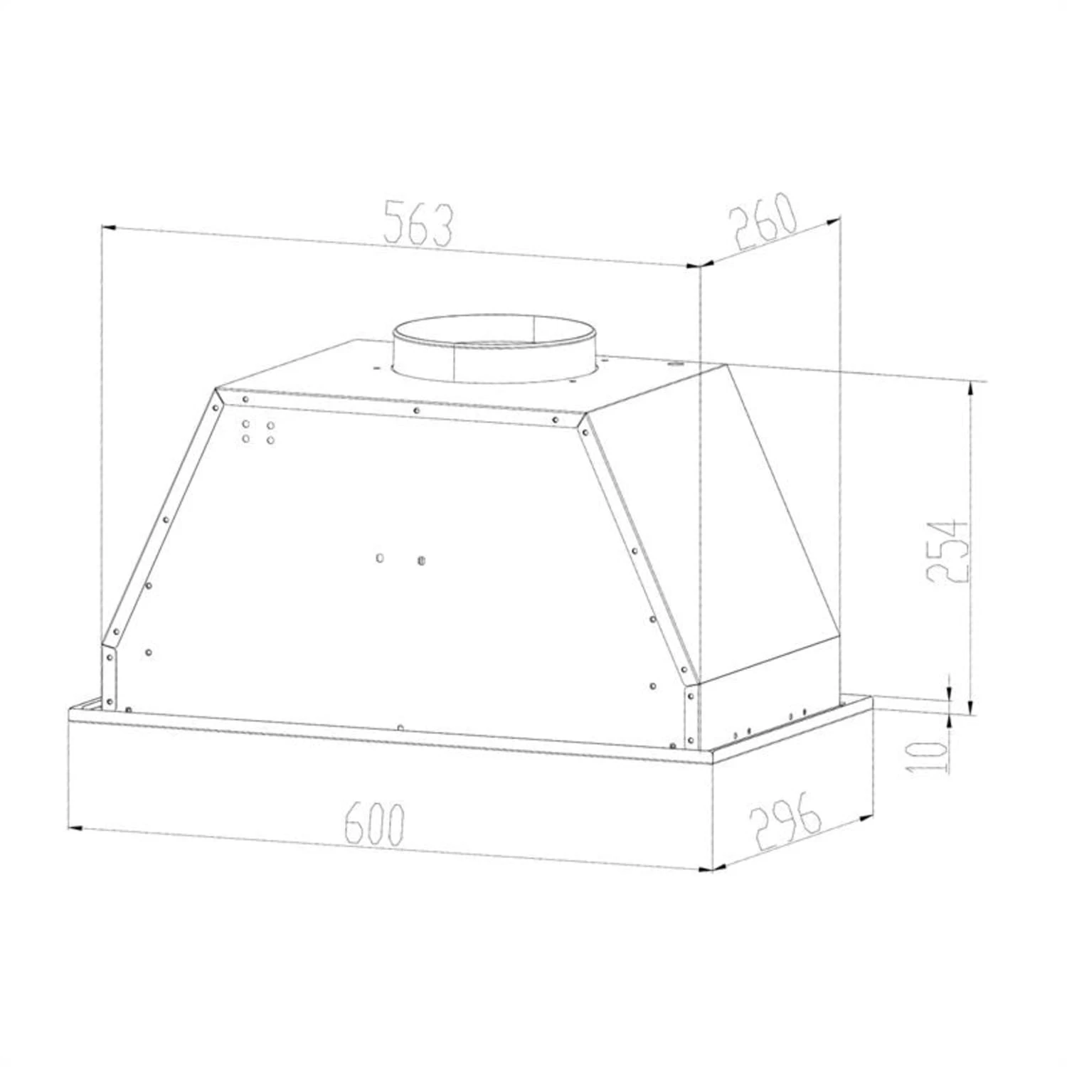 Down Under Dunstabzugshaube Einbau 60cm Abluft: 590 M³/h LED Edelstahl 7 Down Under Dunstabzugshaube Einbau 60cm Abluft: 590 M³/h LED Edelstahl – Bild 7