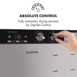 Master Jerky 24 Dörrautomat 5850W 40-90 °C 15h-Timer Edelstahl Silber 10 Master Jerky 24 Dörrautomat 5850W 40-90 °C 15h-Timer Edelstahl Silber -Klarstein Verkaufsgeschäft 10033214 yy 0003 logo Klarstein Master Jerky 24 Doerrautomat silber