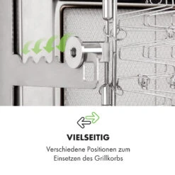Crossfire Vertikaler Gasgrill 800°C Infrarot-Brenner 12.000 BTU Silber -Klarstein Verkaufsgeschäft 10033288 de 0007 logo