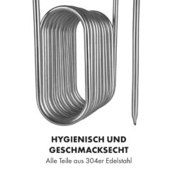 Gärkeller Kühldeckel Eintauchkühler 1/2" Sensorstab 304-Edelstahl -Klarstein Verkaufsgeschäft 10033676 de 0005 logo