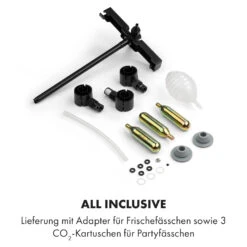 Beerkules Bierzapfanlage 5l Fässer Kompressor 120W Cooling: 4h -Klarstein Verkaufsgeschäft 10033689 de 0009 logo