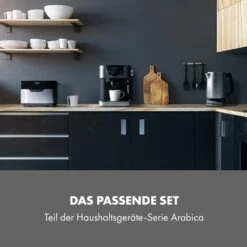Arabica Toaster 920W LED-Display Touch-Bedienfeld Edelstahl -Klarstein Verkaufsgeschäft 10033728 de 0006 logo