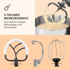 Bella Pico 2G Küchenmaschine 1200W 1,6PS 6 Stufen 5 Liter -Klarstein Verkaufsgeschäft 10033805 de 0005 logo