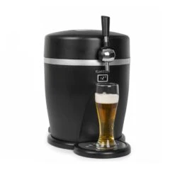 Tap2Go Mobile 2-in1 Bierzapfanlage Mit Getränkekühler 5l/13l Schwarz