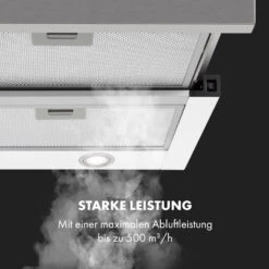 Mariana 90 Flachschirmhaube 500 M³/h Abluft LED Weiß -Klarstein Verkaufsgeschäft 10034116 de 0003 logo