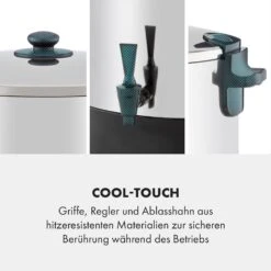 KonfiStar 50 Digital Einkocher Getränkespender 2500W 50L 100°C 180min 14 KonfiStar 50 Digital Einkocher Getränkespender 2500W 50L 100°C 180min -Klarstein Verkaufsgeschäft 10034240 de 0005 logo