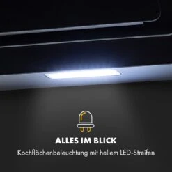 Sofia 90 Dunstabzugshaube Kopffrei 300 M³/h Touch-Control Glasfront -Klarstein Verkaufsgeschäft 10034260 de 0005 logo