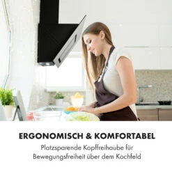 Sofia 90 Dunstabzugshaube Kopffrei 300 M³/h Touch-Control Glasfront -Klarstein Verkaufsgeschäft 10034260 de 0007 logo