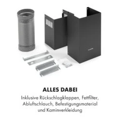 Sofia 90 Dunstabzugshaube Kopffrei 300 M³/h Touch-Control Glasfront -Klarstein Verkaufsgeschäft 10034260 de 0008 logo