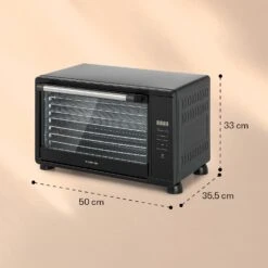 Mega Jerky Dörrautomat 650W 35-80°C LC-Touch-Display Timer 8 Ebenen -Klarstein Verkaufsgeschäft 10034439 yy 0006 logo
