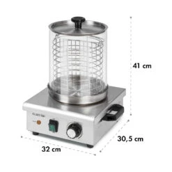 Wurstfabrik 450 Hot Dog Maker 450W 5L 30-100°C Glas Edelstahl 17 Wurstfabrik 450 Hot Dog Maker 450W 5L 30-100°C Glas Edelstahl -Klarstein Verkaufsgeschäft 10034450 yy 0009 logo