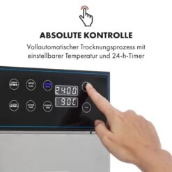 Master Jerky 300 Dörrautomat 2000W 40-90 °C 24h-Timer Edelstahl Silber -Klarstein Verkaufsgeschäft 10034544 de 0003 logo