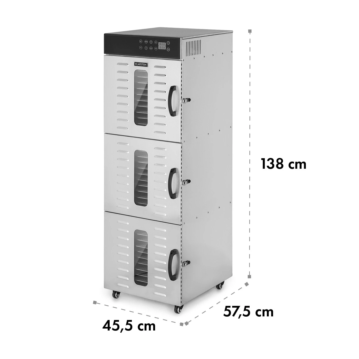 Master Jerky 550 Dörrautomat 2400W 40-90 °C 24h-Timer Edelstahl Silber 8 Master Jerky 550 Dörrautomat 2400W 40-90 °C 24h-Timer Edelstahl Silber – Bild 8