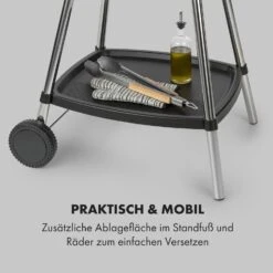 Gatsby Elektrogrill 2000W Antihaft-Grillfläche Seitentische -Klarstein Verkaufsgeschäft 10034707 de 0007 logo