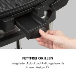 Gatsby Elektrogrill 2000W Antihaft-Grillfläche Seitentische -Klarstein Verkaufsgeschäft 10034707 de 0008 logo
