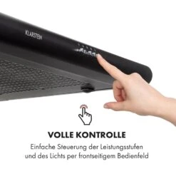 Capannina Unterbau-Abzugshaube 60cm 166m³/h LED Edelstahl Schwarz -Klarstein Verkaufsgeschäft 10034861 de 0005 logo
