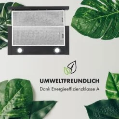 Viola Dunstabzugshaube Edelstahl 59,6 Cm 612m³/h EEK A Schwarz -Klarstein Verkaufsgeschäft 10034863 de 0003 logo