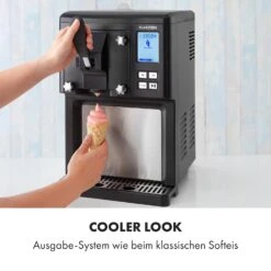 Sweet Sundae Eiscrememaschine Kompressor 1,5l Edelstahl Schwarz -Klarstein Verkaufsgeschäft 10034911 de 0003 logo