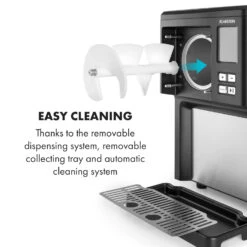 Sweet Sundae Eiscrememaschine Kompressor 1,5l Edelstahl Schwarz -Klarstein Verkaufsgeschäft 10034911 uk 0008 logo Klarstein Sahnehaeubchen Eiscrememaschine schwarz