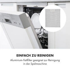 Contempo Unterbau-Dunstabzugshaube 60cm 175m³/h LED Edelstahl Acryl Weiß -Klarstein Verkaufsgeschäft 10034960 de 0005 logo