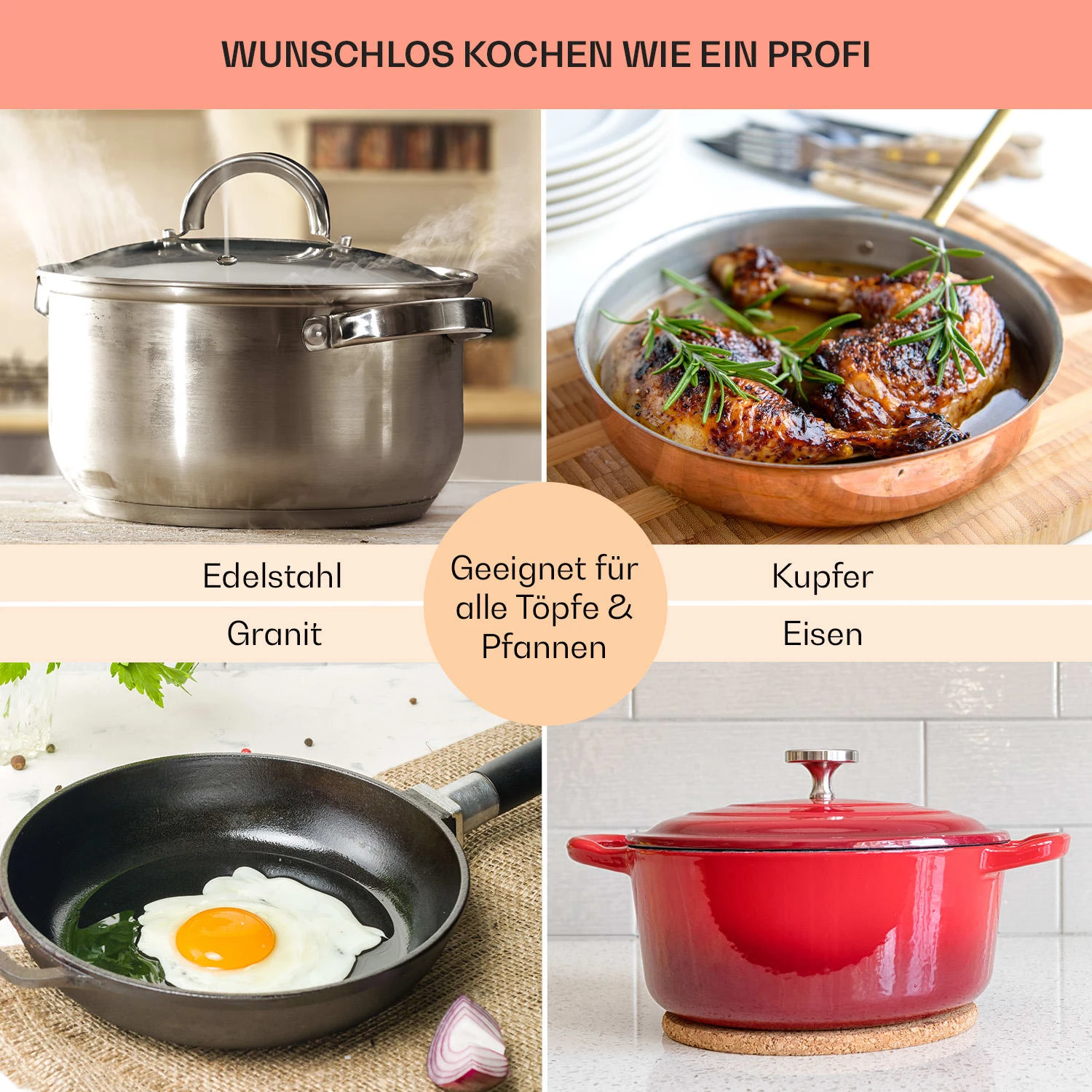 Alchemist 5 Zonen Gaskochfeld Aluminium-Brenner Glaskeramik Schwarz 8 Alchemist 5 Zonen Gaskochfeld Aluminium-Brenner Glaskeramik Schwarz – Bild 8