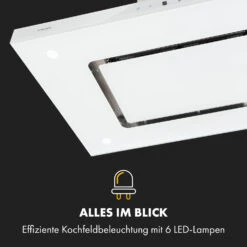 Valeria Inselhaube 90cm 650m³/h Touch EEC A LED Glas Edelstahl -Klarstein Verkaufsgeschäft 10034974 de 0003 logo