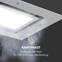 Hektor Brilliant Edition Lüfterbaustein 52 Cm 506 M³/h Touch Glas -Klarstein Verkaufsgeschäft 10035187 de 0003 logo