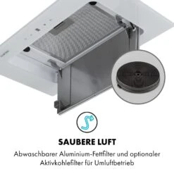 Hektor Brilliant Edition Lüfterbaustein 52 Cm 506 M³/h Touch Glas -Klarstein Verkaufsgeschäft 10035187 de 0006 logo