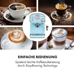 Espressionata Gusto Espressomaschine 1100W 15 Bar Druck 12 Espressionata Gusto Espressomaschine 1100W 15 Bar Druck -Klarstein Verkaufsgeschäft 10035377 de 0004 logo