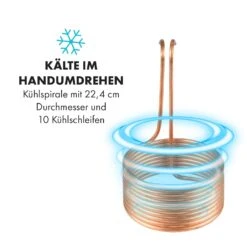 Chiller 10K Eintauchkühler Ø22,4 Cm 10 Schleifen 7 Chiller 10K Eintauchkühler Ø22,4 Cm 10 Schleifen -Klarstein Verkaufsgeschäft 10035448 de 0003 logo