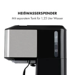 Caldetto Kaffeemaschine 1900W Heißwasserspender -Klarstein Verkaufsgeschäft 10035476 de 0006 logo